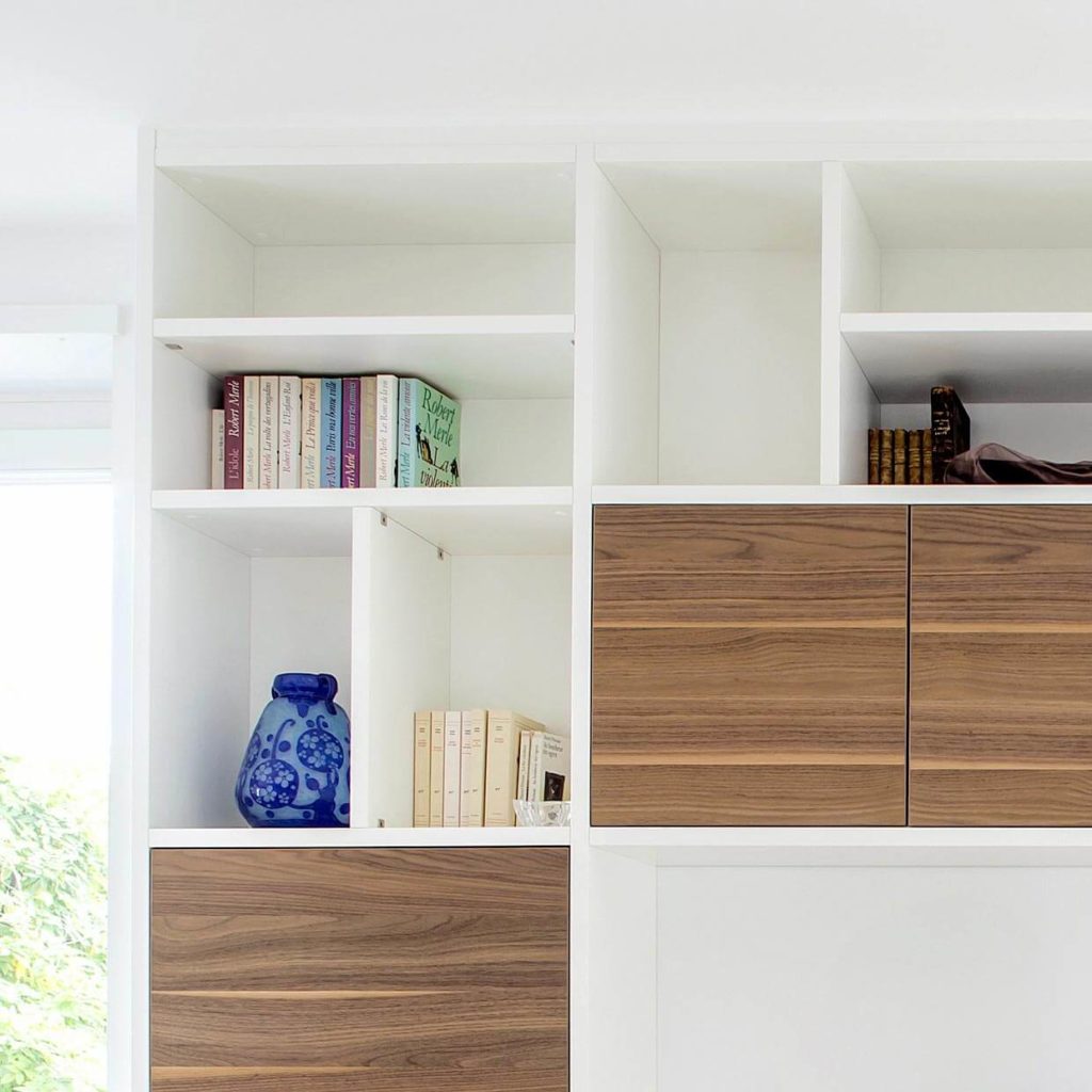 Bibliothèque étagère sur mesure à Strasbourg Vendenheim