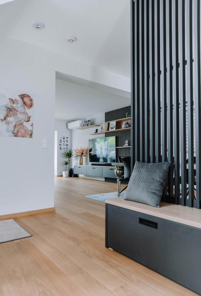 Aménagement de l'entrée d'une maison à Vendenheim