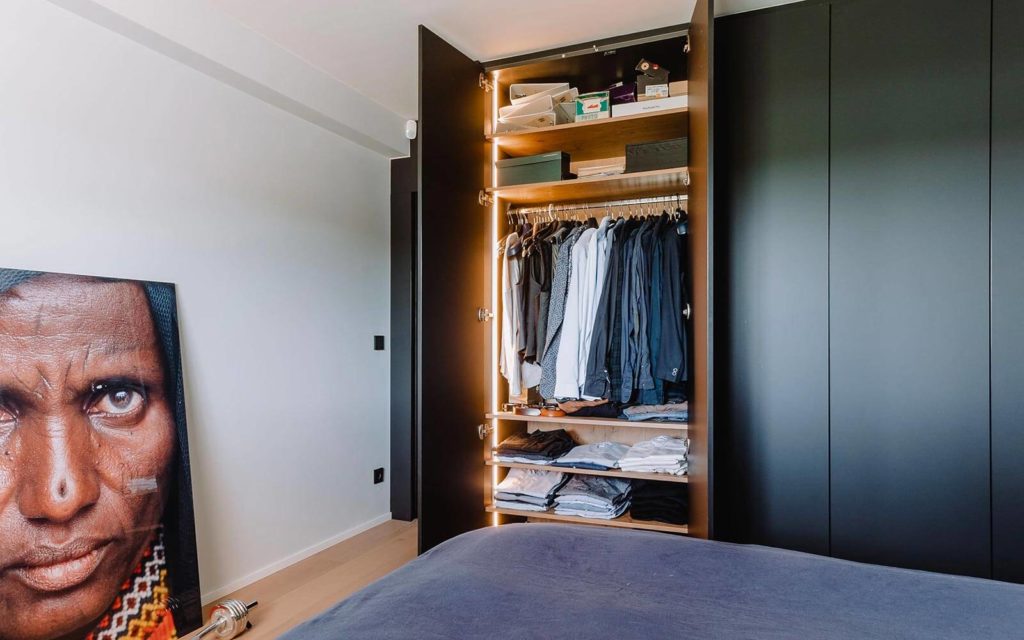 Dressing sur mesure réalisé à Strasbourg par BeHome